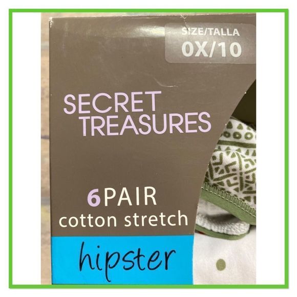 Secret Treasures 4 Pairs Hipster Panties - Picture 3 of 7